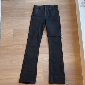 7 For All Mankind Black Flared Jeans